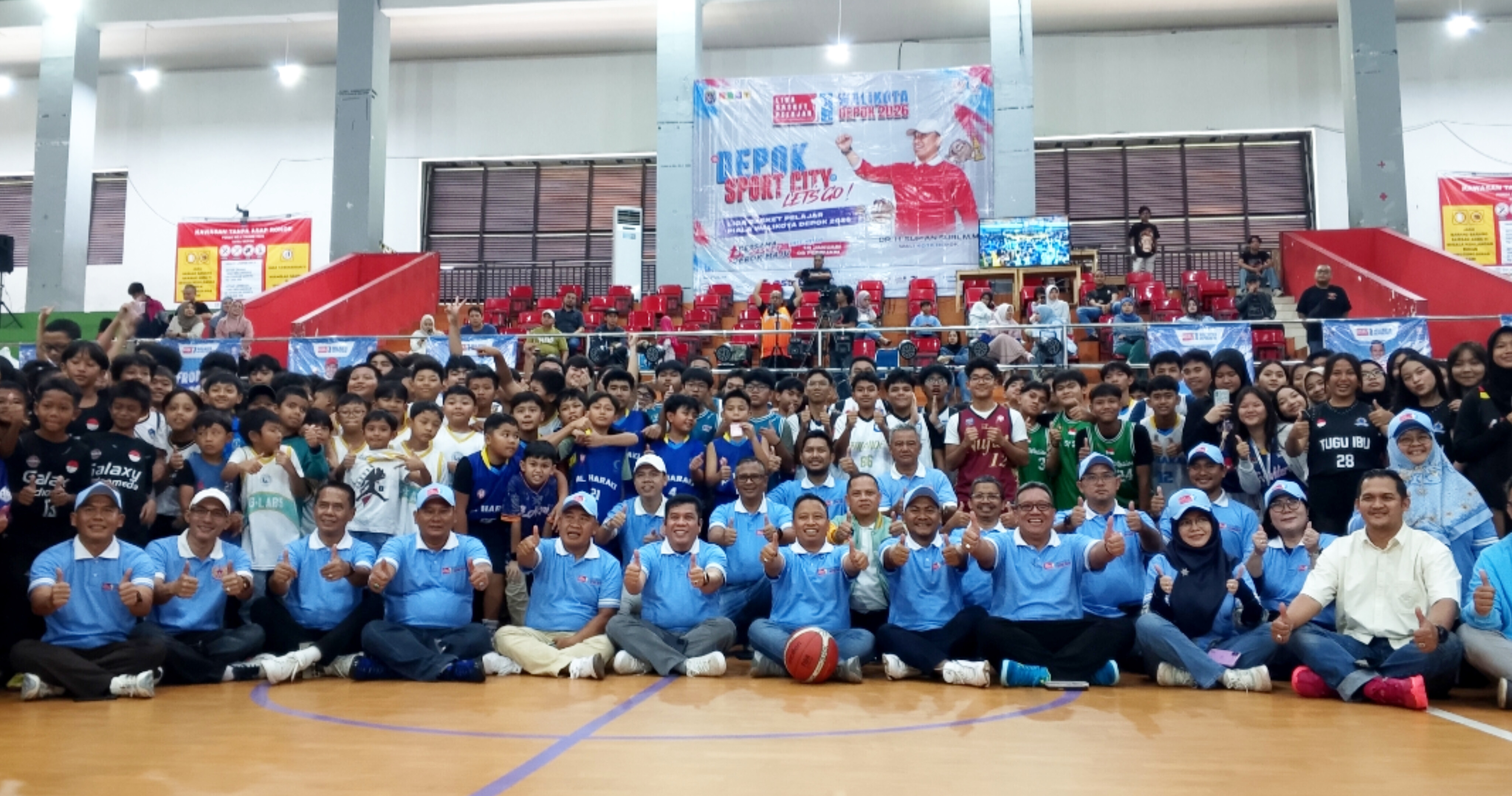 Liga Basket Piala Wali Kota Depok Jadi Ajang Jaring Atlet Muda Berbakat
