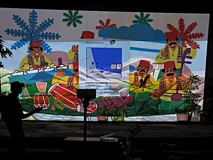 School of Design BINUS UNIVERSITY Hadirkan Ruang Hiburan dan Edukasi Publik Inklusif melalui Projection Mapping