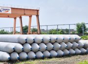 Dipercaya pada Proyek Energi Strategis, WSBP Suplai 11.089 Batang Spun Pile untuk Proyek UCC Tangguh di Papua Barat