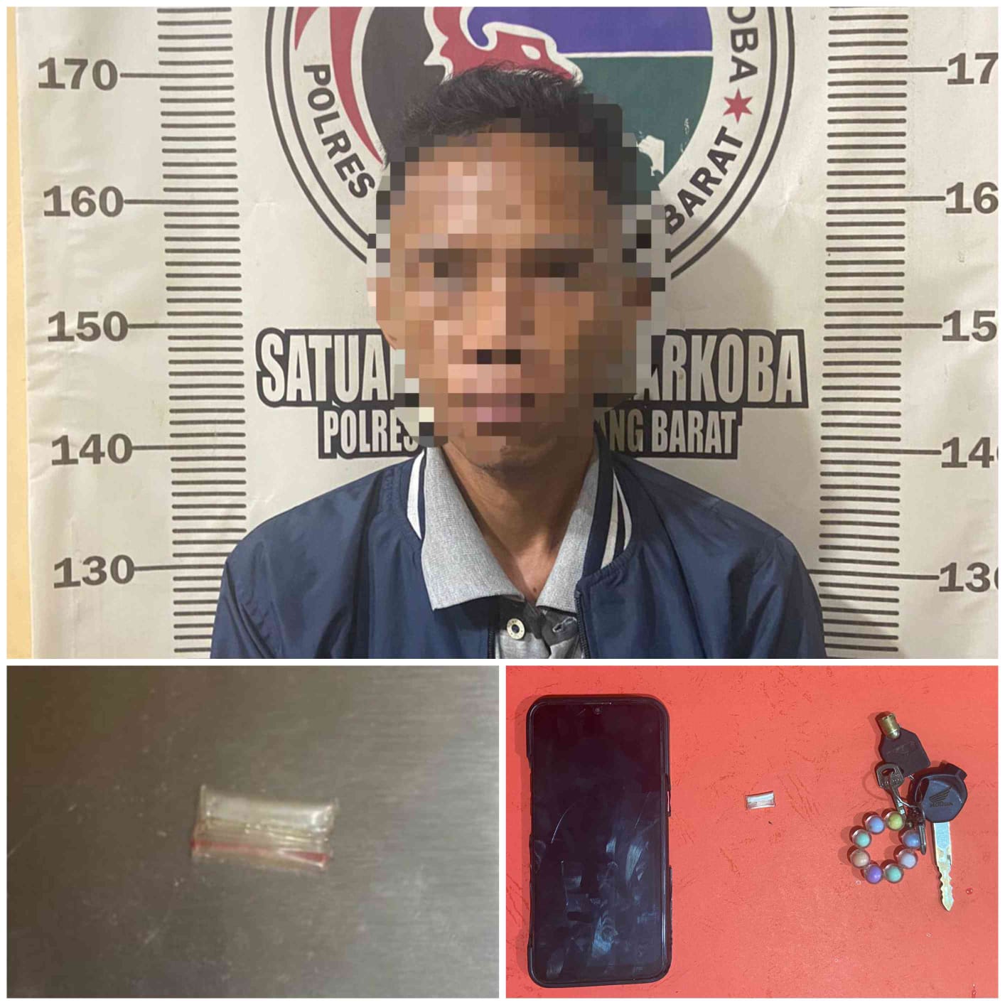 ‎Satresnarkoba Polres Tulang Bawang Barat Berhasil Amankan Seorang Pelaku Penyalahgunaan Narkoba di Tulang Bawang Udik