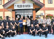 Mahasiswa STIK Angkatan 83 WPS Sindikat II Serahkan Bantuan Sosial untuk Warga Terdampak Banjir di Aceh Timur