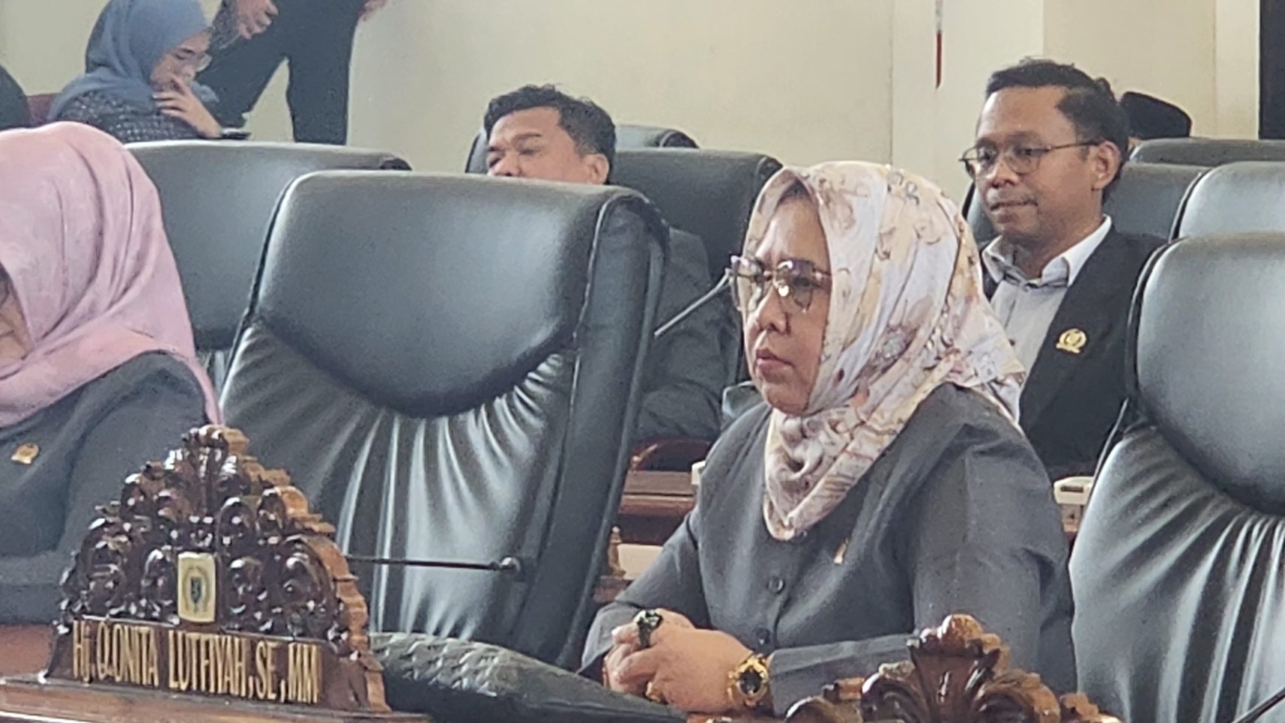 Ketua Badan Kehormatan (BK) DPRD Kota Depok sekaligus Anggota Komisi A DPRD Kota Depok, Hj. Qonita Lutfiyah