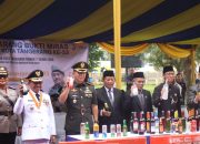 HUT Kota Tangerang Ke-33, Dandim 0506/Tgr Hadiri Pemusnahan 1.128 Botol Miras