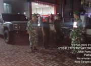 Patroli Ramadhan, Diperkuat Babinsa Bersama Komduk Jaga Keamanan