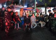 Patroli Sahur Koramil 07/Cipayung Bersama Komduk, Perkuat Sinergi Jaga Keamanan Wilayah