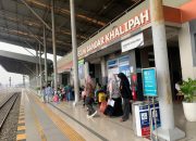 Semakin Diminati, Stasiun Bandar Khalipah Hubungkan Kereta Api Bandara hingga Bus Listrik