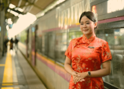 KAI Services Hadirkan Nuansa Imlek dalam Perjalanan Kereta Api