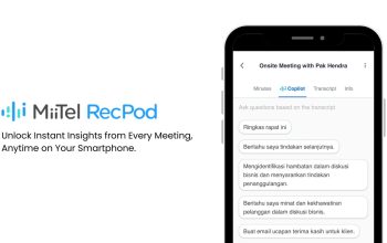 MiiTel RecPod Kini Dilengkapi Copilot, Temukan Insight Instan dari Rekaman Meeting di Smartphone