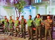 Patroli Ramadhan Babinsa dan Komduk Jaga Keamanan Warga
