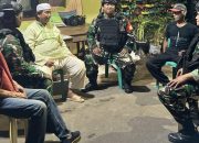 Koramil 03/Ps.Rebo-Ciracas Bersama Warga Perketat Patroli Ramadhan di Pasar Rebo