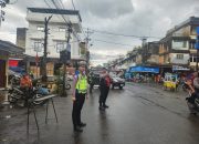 Patroli Gabungan Polres Pagar Alam Terus Hadir Di Pasar Dempo Permai Lakukan Pengaturan