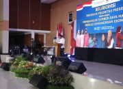 Dandim 0509/Kab. Bekasi Sambut Kunjungan Kerja Mensos RI, Sosialisasi DTSEN Digelar di Gedung Wibawamukti