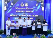 Wujud Kepedulian, Dankodaeral III Dampingi Kasal Resmikan Renovasi Masjid Al Falah di Dewa Kembar Cilincing