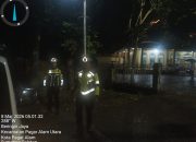 Satlantas Polres Pagar Alam Gelar Blue Light Patrol, Antisipasi 3C
