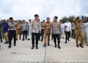 Irjen Sandi Nugroho Tinjau Tol Kapal Betung, Pastikan Kesiapan Jalur Mudik Sumatera