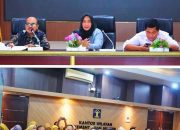 PEMKOT PRABUMULIH IKUTI HARMONISASI RAPERDA DAN RAPERWALI DI KANWIL KEMENKUMHAM SUMSEL