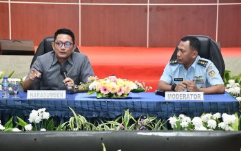 Dr. Ian Montratama menjadi narasumber dalam Rapat Koordinasi Intelijen TNI Angkatan Udara (Rakor Intelau) di Markas Besar TNI Angkatan Udara (Mabesau).