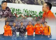 Danlanal Sibolga Terima Kunjungan Silaturahmi Kepala Kantor Pencarian dan Pertolongan Kelas B Nias