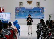 Perkuat Nasionalisme, Personel Lanal Bengkulu Ikuti Sosialisasi Cinta Rupiah