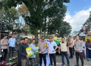 Program Pangan Murah Polri Disambut Antusias, Kapolres Pagaralam Turun Langsung Bagikan Beras