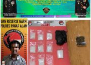 Kasat Res Narkoba Polres Pagar Alam Pimpin Tangkap Pengangguran Disebuah Hotel BB Ganja Dan Sabu Diamankan