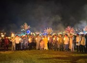 Obor Kemenangan Menyambut Idul Fitri, Danlanal Bintan Lepas Pawai Takbir Keliling
