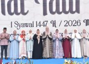 Kebersamaan di Hari Kemenangan, Dankodaeral III Ikuti Sholat Idul Fitri