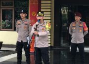 Apel Pagi Polres Pagaralam: Evaluasi Pengamanan Idul Fitri dan Penekanan Disiplin Personel