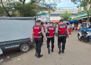 Libur Tetap Siaga, Polres Pagar Alam melalui Patroli Perintis presisi Jaga Keamanan Pasar Dempo Permai