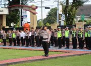 Antisipasi Gangguan Kamtibmas, Polres Maros Gelar Apel Siaga Kamtibmas Jelang Peringatan May Day Dan Amarah