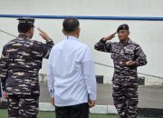 LANJUTKAN DIPLOMASI MARITIM, DANKODAERAL III HADIRI PELEPASAN KRI BIMA SUCI