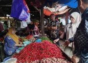 Pemkab Way Kanan Pantau Harga Pangan Di pasar Tradisional