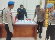 Usai Apel Pagi, Polres Aceh Timur Gelar Tes Urine Personel