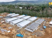 Kementerian PU Bangun 245 Unit Huntara di Kecamatan Batangtoru dengan Fasilitas Lengkap Layak Huni