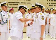 Danseskoal Didampingi Ketua CBS Jalasenastri Seskoal Hadiri Sertijab Wakasal dan Penyerahan Dua Jabatan Strategis