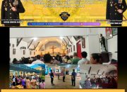 Kapolsek Pagar Alam Utara Pimpin Penagaman Gereja Katolik Xaverius Kota Pagar Alam