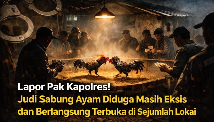 Lapor Pak Kapolres Ponorogo ! Judi Sabung Ayam Diduga Masih Eksis dan Berlangsung Terbuka di Sejumlah Lokasi