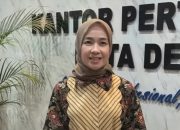 Alya Rohali, Aktris, Presenter, Model, Ratu Kecantikan, Pengusaha dan juga sebagai Notaris/PPAT, saat Kunjungi Kantor BPN Depok (Foto: Starindonews/Yudi Bahtiar)