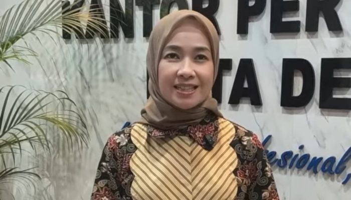 Artis Alya Rohali Sambangi Kantor BPN Depok, Beri Pesan ke Masyarakat Jangan Takut Urus Sertipikat