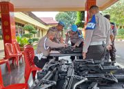 Propam Polda Sumsel Gelar Pemeriksaan Senpi di Polres Pagaralam, Pastikan Kelayakan Sesuai SOP