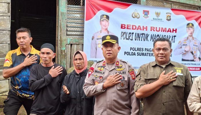 Sentuhan Nyata Polres Pagaralam, Program Bedah Rumah Hadirkan Harapan Baru bagi Warga