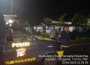 Patroli Malam Polsek Pagar Alam Selatan Sasar Sekitar Hotel Favour, Balap Liar Diburu hingga Tuntas