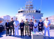 Lalui Pelayaran Etape III, KRI Canopus-936 Laksanakan Diplomasi Maritim di Afrika Selatan