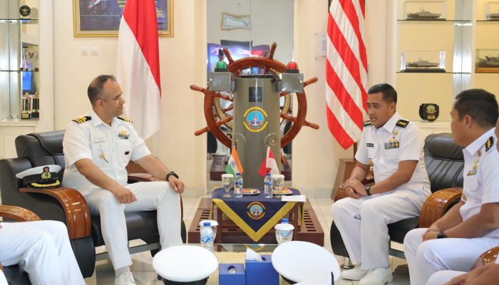 PERKUAT NAVY BROTHERHOOD, KODAERAL III TERIMA CC DELEGASI INDIAN NAVY
