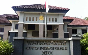 Kantor Imigrasi Kelas I Non TPI Depok berlokasi di Jl. Boulevard Grand Depok City, Kalimulya, Kec. Cilodong, Kota Depok, Jawa Barat (Foto: Yudi Bahtiar starindonews.com)
