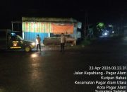 Antisipasi 3C Patroli 801 Polsek Pagar Alam Utara Rutin Berkeliling Jaga Kamtibmas