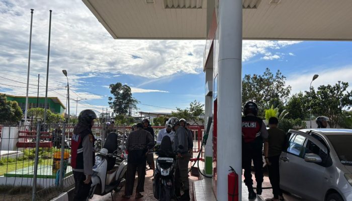 Polres Pagar Alam Intensifkan Pengawasan Tiga SPBU Pastikan Distribusi BBM Lancar