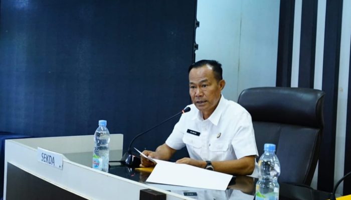 Sekda Mewakili Wako Pimpin Rakor Optimalisasi PAD Kota Prabumulih 