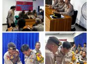 Tingkatkan Kemampuan Personel, Polres Maros Gelar Latkampuan Bhabinkamtibmas Polisi Penolong