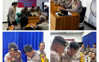 Tingkatkan Kemampuan Personel, Polres Maros Gelar Latkampuan Bhabinkamtibmas Polisi Penolong